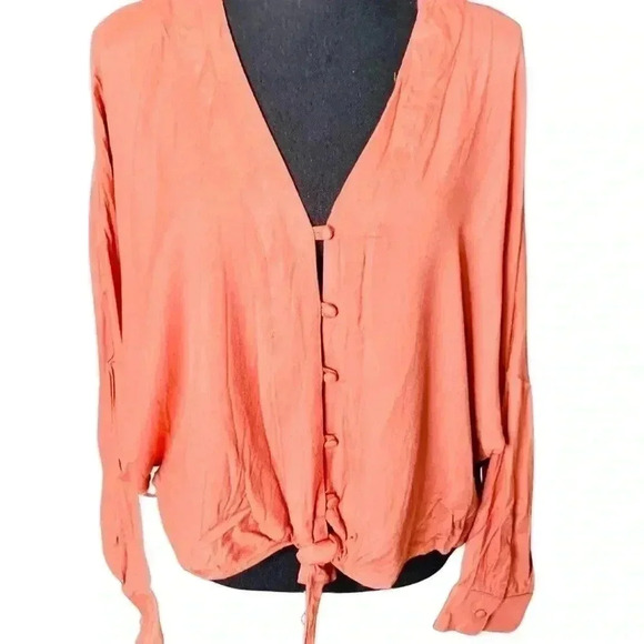 💜3/25 NWT  Sim & Sam Top Long Sleeve - Picture 1 of 2